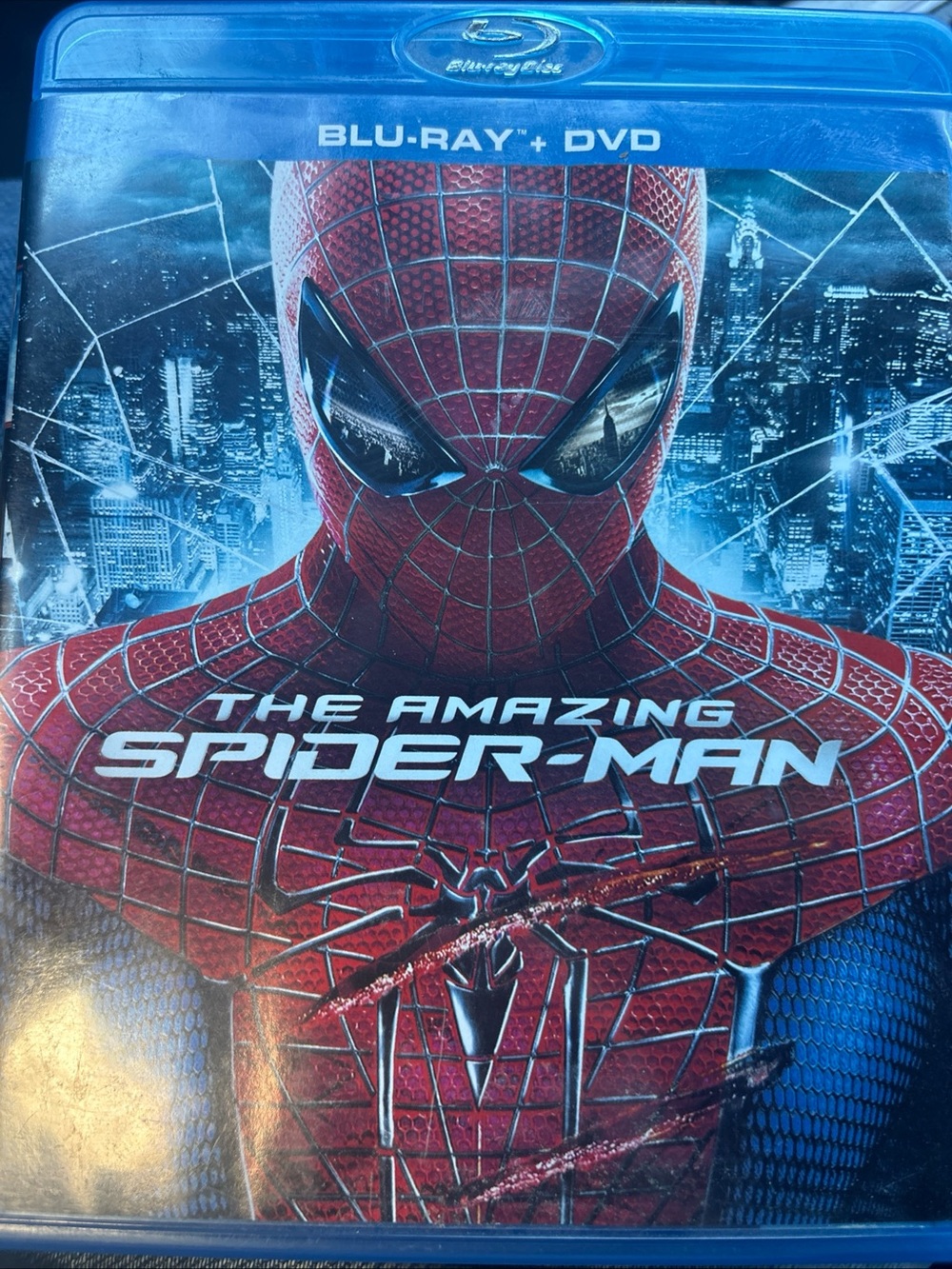 Video disc in game case